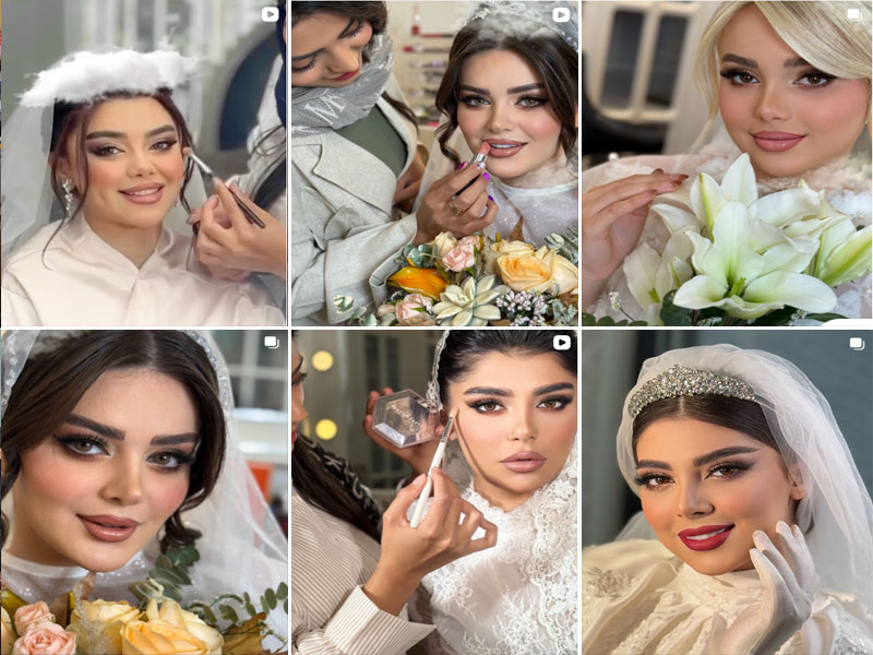 میکاپ ارتیست ندا دهقان اصفهان