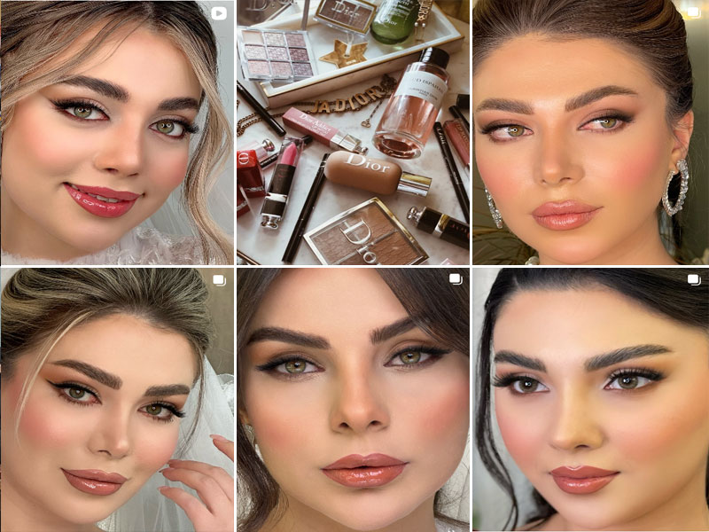 نمونه کار زیبایی سالن زیبایی مینا شیروانی اصفهان