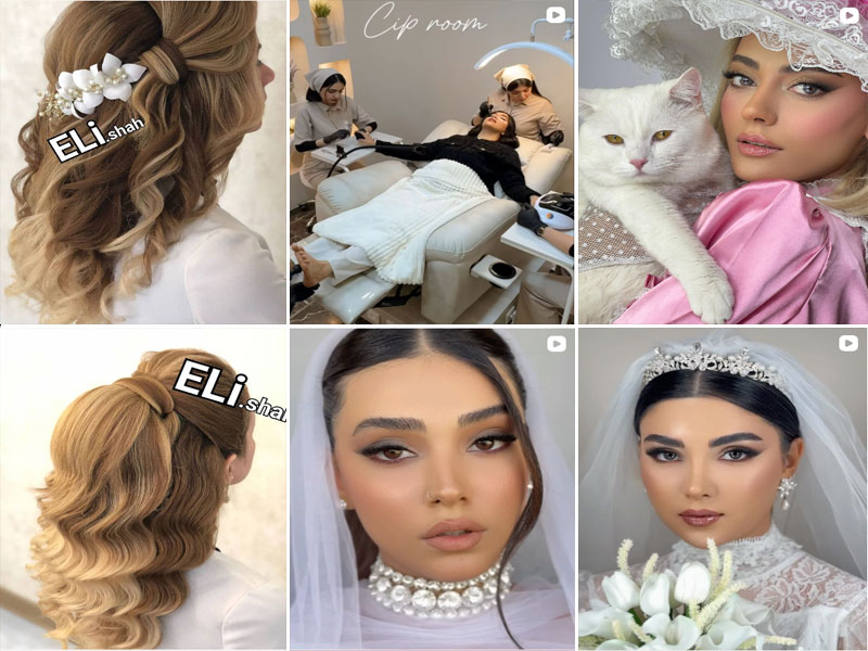 نمونه کار سالن الی شاه اصفهان