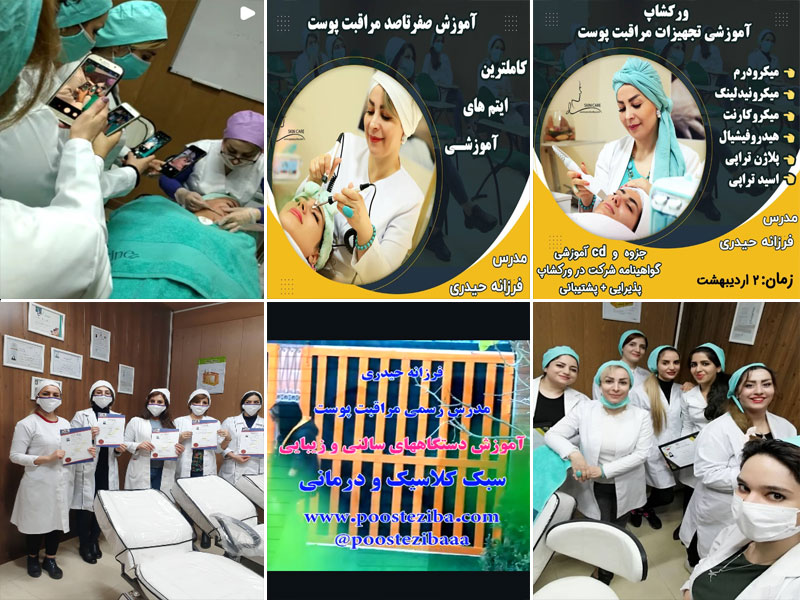 عکس آکادمی فرزانه حیدری