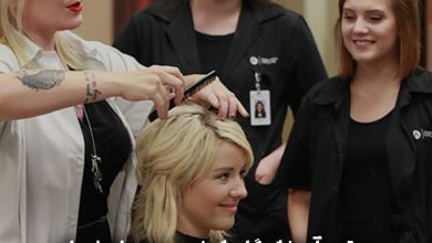 بهترین آموزشگاه شینیون مو در اصفهان